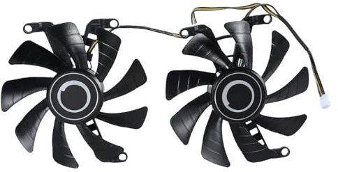 Morain 87mm 12V 4Pin Graphics Card Cooling Fan for RTX2060 2070 SUPER Coolers VGA Fan as Fan Replacement