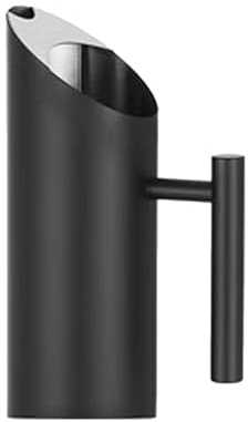 Ailan Jarra de agua de acero inoxidable Jarra de leche duradera para té y café Jarra de acero inoxidable con tapa Jarra de acero inoxidable, 1.0L