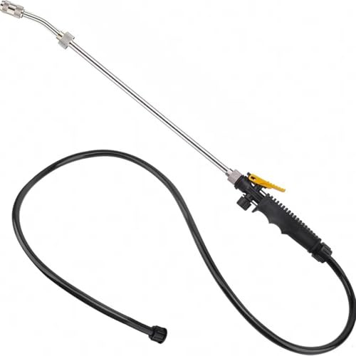 Replacement Sprayer Wand for Ryobi P2800 & P2803 – 29 Adjustable Nozzle with Trigger Lock – Stainless Steel Wand & Hose – Fits 18V Garden Sprayers (Mist to Jet Spray)