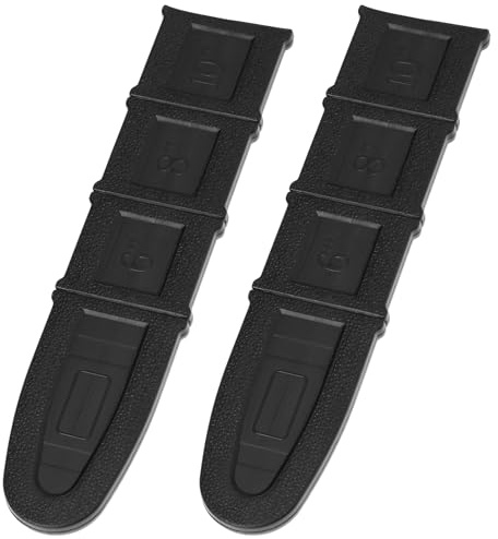 SG Store Lot de 2 protections en plastique pour chaîne de tronçonneuse 25,5 x 6 cm pour protéger la plaque de guidage et la chaîne