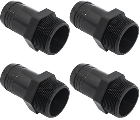 Adaptateur de tuyau de piscine, raccord de tuyau de 3,8 cm – Raccord de tuyau d'aspiration | pour piscine, extérieur, jardin, pelouse, fontaine, spa creusé