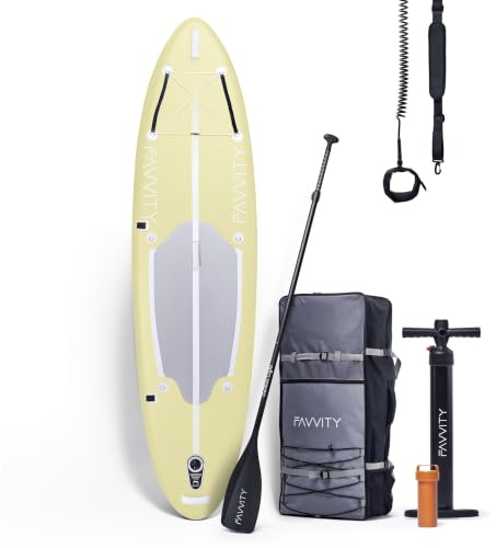 Stand-Up Paddling Board aufblasbar - Stilvoll Sub ultraleichtes SUP-Board | SUP Board Set Halb-Carbon 150kg Allrounder Stand-up Paddle-Board | Standup Paddle Board - FAVVITY