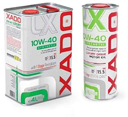 XADO Set - 1X 10W-40 Luxury Drive Motorenöl 4L + 1X 10W-40 Luxury Drive Motorenöl 1L