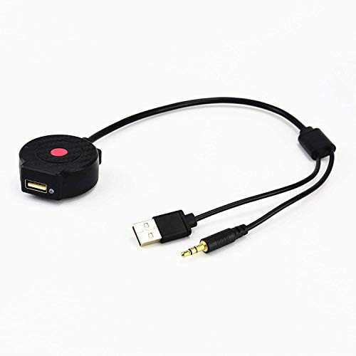 Bluetooth AMI MDI MMI to Wireless Receiver Music Streaming Adapter Compatible with X1 X3 Series Mini Coopers AC926 with 3.5mm AUX Port