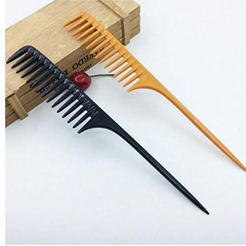 ST4U 1 Pc Portatile Pettine della Coda Pettine Tip Professionale per Il Salone del Barbiere Sezione Spazzola per Capelli saloni DIY Strumento Capelli Denti Larghi Combs