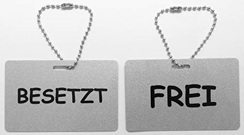 KaiserstuhlCard Magnete Türschild BESETZT FREI Schild Anhänger Wendeschild Verschiedene Varianten (2)