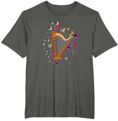 Superbe idée cadeau pour les joueurs de harpe T-Shirt