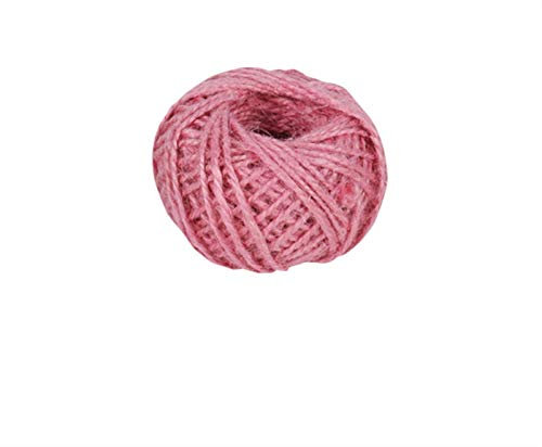 Garten Schnur 30m Natürliche Sackleinen Hessian Jute Schnur Hanf Seil DIY Home Handwerk Geschenk Verpackung Saiten Hochzeit Wohnkultur Geschenk (Color : Style D)