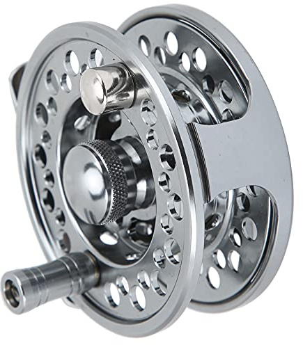 3/4 Fly Reel, 2+1 Ball Bearing | 1:1 Gear Ratio, CNC Aluminum Alloy Fishing Reel with Storage Bag for Freshwater Fishing