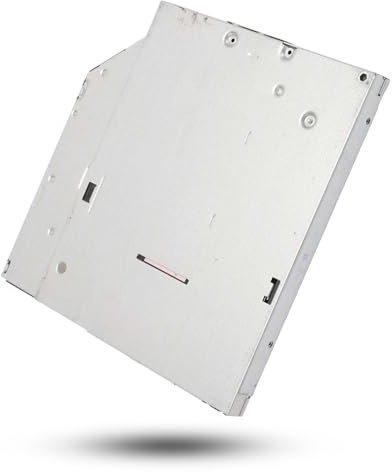 Garsent Ersatz für CD-DVD-Recorder, Internes SATA-Fach Zum Laden von DVD-RW-Laufwerk, CD-DVD-Brenner-Brenner-Player-Laufwerk aus Aluminiumlegierung für Laptop-Desktop-PC (9,5 mm)