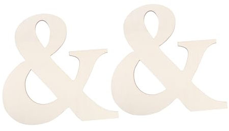 BELLIFFY 2stücke Holzausschnitte Buchstabenanhänger Holzornamente Für Diy Dekoration Hängeornament Holzstücke Zum Basteln Holzbuchstaben