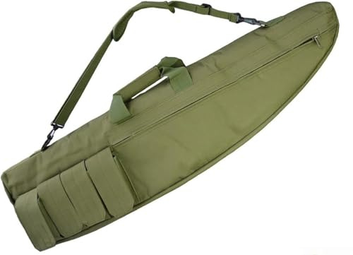 Gewehrtasche,Range Bag,Futteral Langwaffen,Abschließbare Waffentasche Gepolstert Für Luftgewehr Gewehrfutteral, Jagd Waffen Futteral Mit Außentasche Und Tragegurt,Soft Rifle-Cases A,70cm