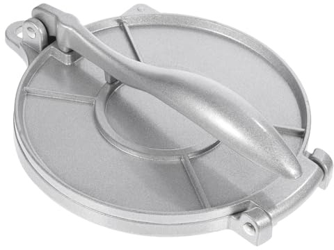 VERDANVERSE Prensa Herramienta de Aleación de Aluminio para Tortillas Redonda para Presionar Masa y Moldear Alimentos para Cocina Adecuado para Hacer Tortillas y Albóndigas