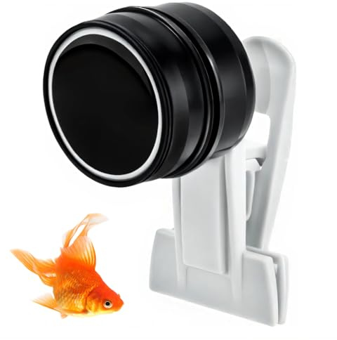 Clip di alimentazione magnetica per acquario, mangiatoia per alghe, clip porta-mangime, mangiatoia per pesci con magnete potente per vetro fino a 1,5 cm di spessore