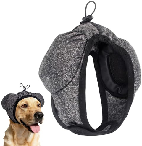 Paraorecchie per cani – Paraorecchie resistenti all'usura – Tappi per orecchie per cani | per animali domestici cuccioli di animali domestici che fanno il bagno e asciugano i tuoni invernali