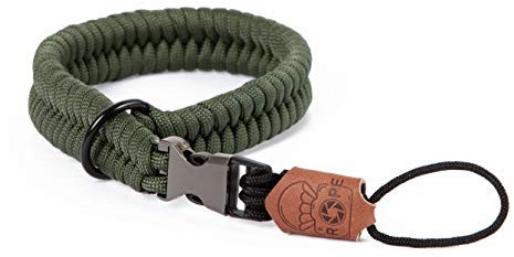 C-Rope Kamera Handschlaufe The Claw aus handgeflochtenem Paracord. Kameragurt mit Schnellverschluss-System (Military Olive)
