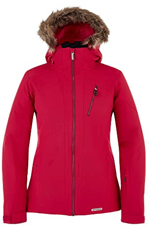 Spyder Active Sports Women's Skyline Insulated Ski Jacket, Cerise, M