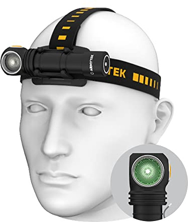 Armytek Wizard C2 WG Magnet USB Kaltweiss mit Grünem Licht