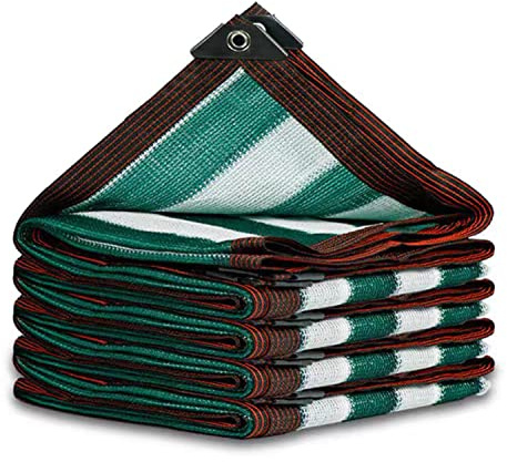 Tenda da Sole Anti-Uv, 90% Rete Telo Ombra per Esterno, Rete Ombreggiante Traspirante, Utilizzata in Giardini, Tetti, Terrazza, con Occhielli 1x2m/2x4m/2x6m/3x4m/4x4m/4x8m ( 68x45x23cm : 2mx4m(6.5ftx1