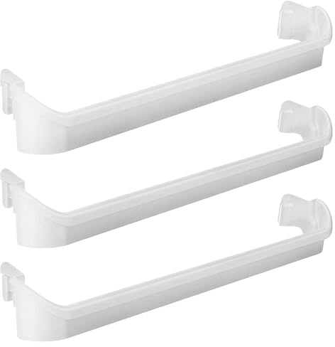 240534901 x2 & 240534701 x1 Refrigerator Door Shelf Rack Bar Replacement-Compatible with Frigidaire Kenmore Door Shelf Retainer Bar-Replaces AP3214630, 948954, AH734935, AP3214631, PS734936