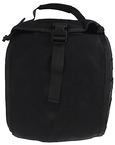 Helmtasche, Rucksack, leichte Aufbewahrung, Tragetasche für Motorradtraining, Reisetaschen, Schaumstoff-Sitzkissen, saugfähiges, rutschfestes Kissen, Haustierkissen, weinrot, 56 x (Schwarz)