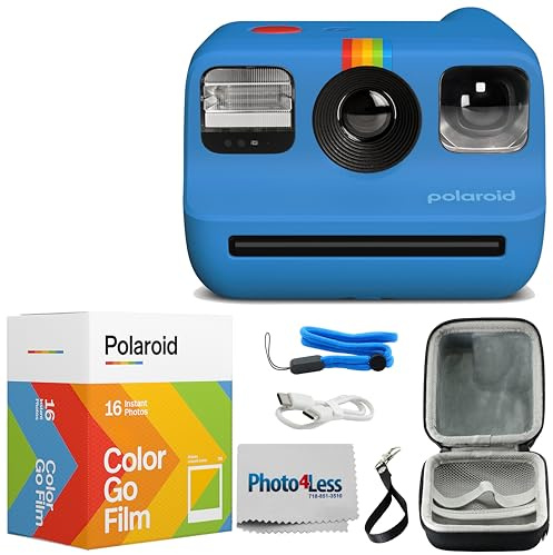 Polaroid Go Generation 2 - Mini Instant Film Camera - Blue (9147) - Only Compatible with Go Film