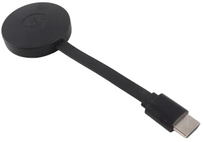 4K Display Dongle Adapter, Samma Skärm Enhet, 1080P Full HD Streaming, AS Signal Gain, 5G Dual Band Speed ​​Casting, Extender, ABS