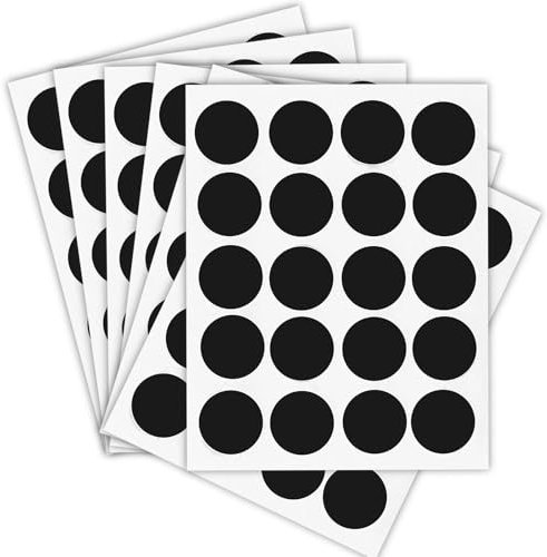 Legpador 140 Pièces Aimant Autocollant, Aimants Autocollants Adhésifs, Plaque Magnetique, Plaques Aimantées, Rond Aimanté Magnétiques, pour Fixer avec facilité des Photos Posters ou Notes, (⌀ 20 mm)