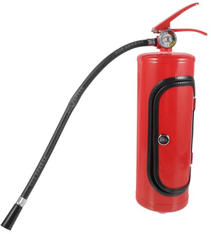 Cabilock Feuerlöscher Weinbox Aus Metall Tragbare Whiskyflaschenbox Rotwein Aufbewahrungsbox Mit Kunststoffgriff Kompakte Geschenkbox Für Geburtstag Und Feiertage