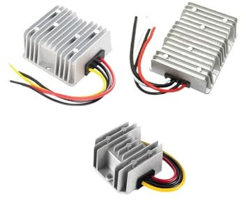 ZLGYGLEO 1 pz 9-36 V 12 V 24 V a 13,8 V 2 A-30 A Boost Buck DC DC Convertitore di Potenza 13,8 Volt Regolatore di Tensione Stabilizzatore Alimentatore Impermeabile(25A Aluminum)