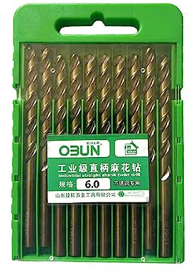ASHLUYAK Set di punte elicoidali professionali M35 per trapano elicoidale, diametro 3-14 mm, in acciaio al cobalto, per acciaio inossidabile e metallo