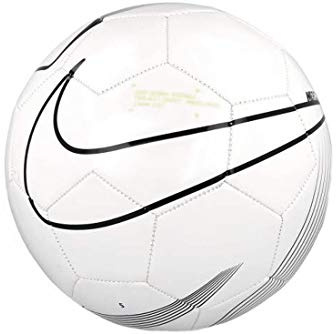 Nike Unisex – Erwachsene Mercurial Fade Fußball, White/Black/White, 5