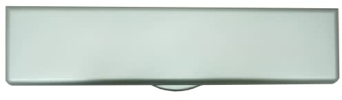 UAP 12 Inch iPlate Letter Box with Anti-Vandal Flap & Brushes - Draught Proof, Post Box for Wooden & uPVC Doors (24-80mm) - Weather-Resistant, Secure Letterplate Design (Silver Anodised)