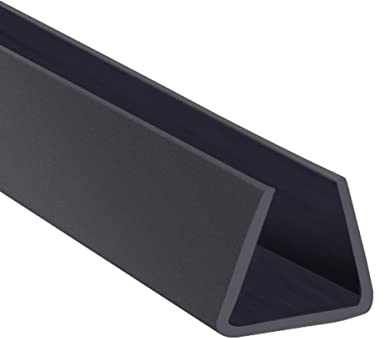 YTGZS Caoutchouc Profil U Bordure de Protection Joint de Protection de Bord de Tôle Longueur 10m Largeur 13mm à 20mm,13mmx10mmx10m