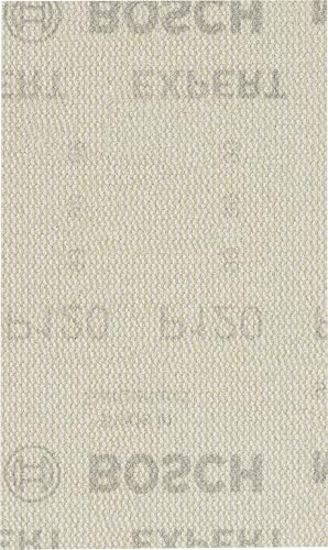 Bosch EXPERT M480 Schleifnetz, 80x133mm, K120, 50-tlg. | für Farbe auf Holz, Hartholz, Ø 80x133 mm, Körnung 120, Professional Zubehör Schwingschleifer