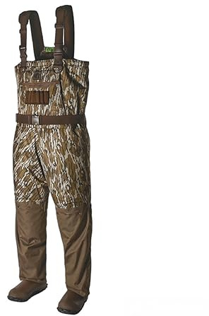 Womens Retro Neoprene Chest Waders for Women Waterproof - Ultimate Mobility with Roomy Inseam, Adjustable Shoulder Straps
