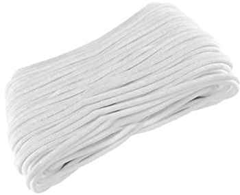 POPETPOP Hydroponic Cotton Wick String Automatic Self Watering Cord for Plants 8mm Diameter 10m Length Absorbent Wicking Rope for Indoor and Outdoor Planter Watering