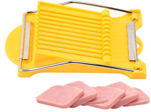 Luncheon Meat Slicer Quick | Stainless Steel Luncheon Meat Slicer - Handheld Quick Slicer Evenly Strong for Cheese, Ham, Avocado, Hot Dogs
