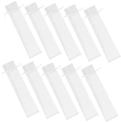 minkissy 30stücke Faltbare Organza-beutel Mit Kordelzug Multifunktions-geschenktüten Für Schmuck Armbänder Hochzeitsgeschenke