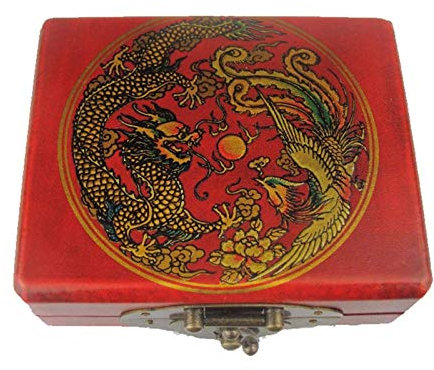 Abacus chinois,Abacus,Abacus pour mathématiques， Boulier de bureau rétro porte-bonheur, mini boulier vintage, décoration de bureau, ornements en acajou, petit boulier, paquet cadeau, 9 x 6,8 x 1,8 cm,