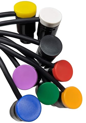 Milestock 8-Pcs Low-Profile 3-Pin XLR Female to XLR Male Adjustable-Angle Cable for Sound Devices 302, 552, 633, 688, 788T Mixer, Zaxcom, Zoom F8 Recorder and More, 8 Colors Mix