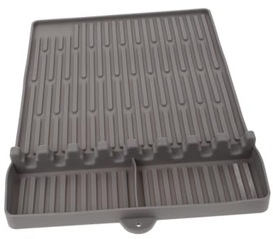OKUMEYR Grillmatics Bbq Mats Silicone Utensil Rest Heatproof Grill Fireproof Mat