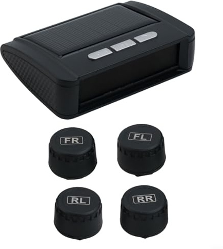 HOHOVYVY Sistema di controllo della pressione pneumatici, monitor della pressione degli pneumatici, sensore di pressione dei pneumatici, sistema di monitoraggio della pressione dei pneumatici,