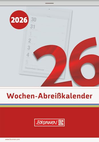 BRUNNEN Abreißkalender 2026 Nr. 25 | 105×146 mm