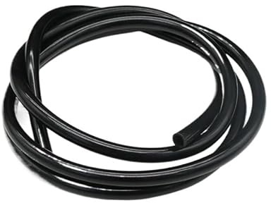BCOMFY Tubo flessibile in gomma siliconica nera for uso alimentare da 1 M ID 0,5 1 2 3 4 5 6 7 8 9 10 12 14 16 18 20 25 Tubo flessibile in silicone non tossico da 32 mm(ID 5mm x 7mm OD)