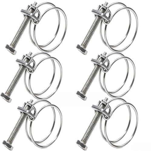 Stainless Steel Exhaust V-Band Clamp Kit for Dust Collection Hose | heat-resistant air intake tube; restores proper airflow and engine efficiency across standard models.