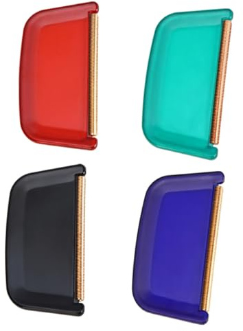 BUGUUYO 4 Piezas Quitapelusas Manual para Ropa de Unidades Colores Surtidos Quitapelos Portátil para de Lana Removedor de Pelusa y Bolas para Prendas y Alfombras