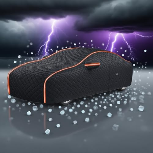 Bâche Anti‑grêle pour Mercedes AMG GLC 43 Coupe Bâche Anti-grêle Voiture, Housse Toutes Saisons, Neige, Pluie, Protection UV, Convient à Toutes Les Voitures et SUVs