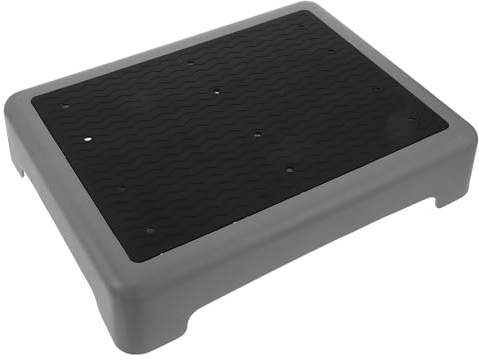 Housoutil Marchepied en Plastique Antidérapant 44x34cm Portable pour Seniors et Garçon et Filles, Plateforme de Mobilité pour Baignoires et Entrées