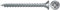 fischer 670030 FPF Power-Fast II 3 x 20mm Chipboard Wood Screws, Countersunk Head with Phillips, Fully Threaded, Galvanised Blue Passivated, Box of 200
